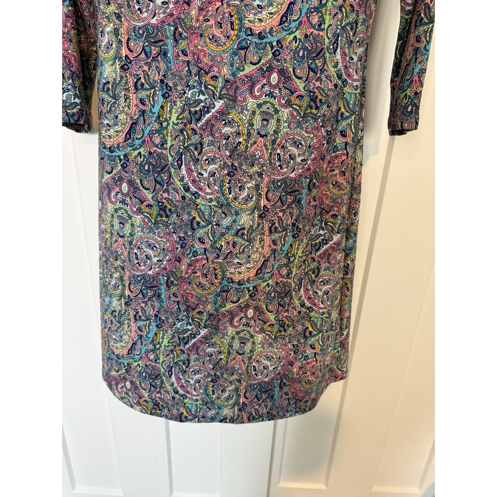 Tommy Hilfiger Women's Paisley Dress SIze 6 - Summer, Resort, Beach - Picture 4 of 12